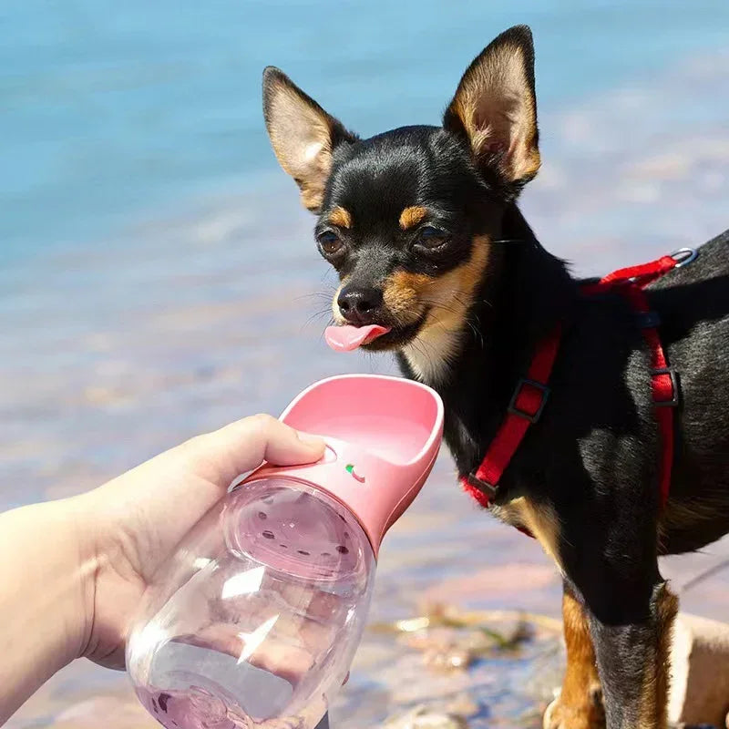 Garrafa de Água Para Passeio - Pets ( Cães e Gatos) - 350ml/550m